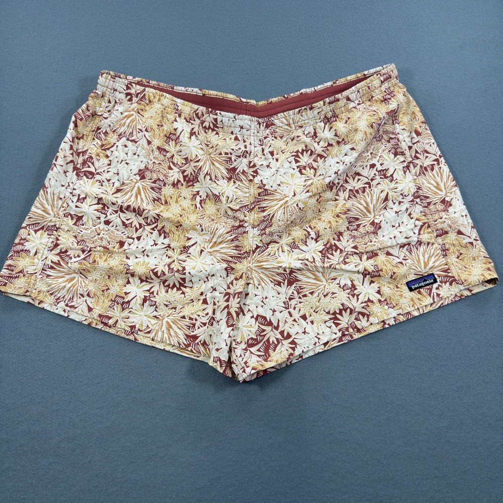 Patagonia Baggies XXL Floral Tropical Print Recycled Nylon 5 Inch Shorts Mens